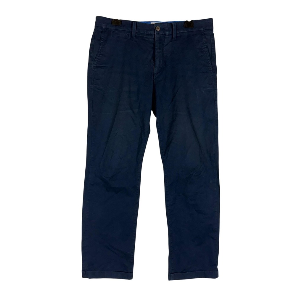 Timberland Pants Mens 33x30 Blue Straight Chino Casual Business Office Workwear